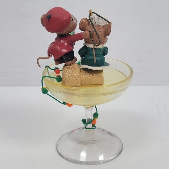 Enesco Treasury Of Christmas Ornaments "Joyeux Noel" Holiday Cheers - Picture 9 of 10